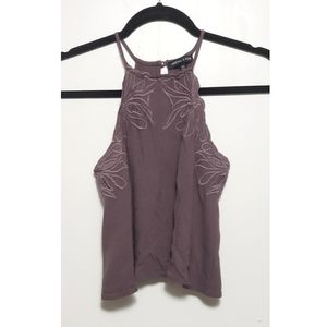 Kendall & Kylie cropped tank top